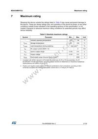 M24C64M-FCU6T/TF Datasheet Page 21