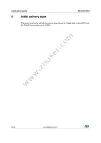 M24C64S-FCU6T/T Datasheet Page 20