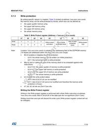 M24C64T-FCU6T/TF Datasheet Page 17