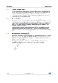 M24C64T-FCU6T/TF Datasheet Page 20