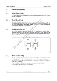 M24M01-DWDW3TP/K Datasheet Page 8