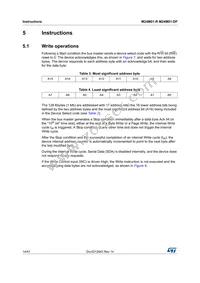 M24M01-RCS6TP/A Datasheet Page 14