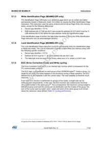 M24M02-DRCS6TP/K Datasheet Page 17