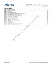 M25P128-VMFPBALT Datasheet Page 4
