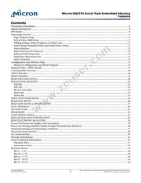 M25P16-VMF3PB Datasheet Page 2