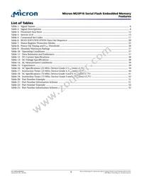 M25P16-VMF3PB Datasheet Page 5