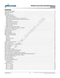 M25P32-VMW3GB Datasheet Page 2