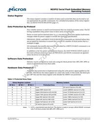 M25P32-VMW3GB Datasheet Page 12