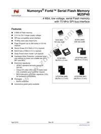 M25P40-VMN3PB Datasheet Cover