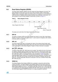 M25P40-VMP6 Datasheet Page 21