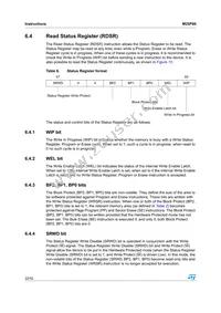 M25P80-VMW6 Datasheet Page 22