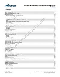 M25PE20-V6D11 Datasheet Page 2