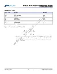 M25PE20-V6D11 Datasheet Page 6