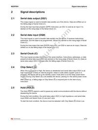 M25PX64S-VMF6P Datasheet Page 9