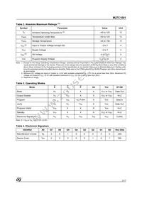 M27C1001-35C6 Datasheet Page 3
