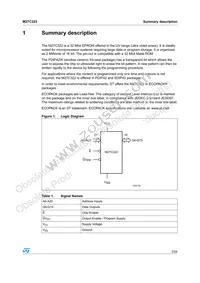 M27C322-100F1 Datasheet Page 5