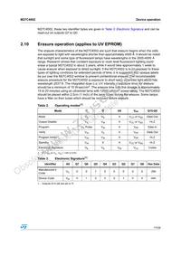 M27C4002-70C6 Datasheet Page 11