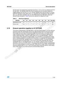 M27C801-90F1 Datasheet Page 11
