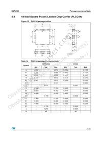 M27V160-10XB1 Datasheet Page 21