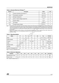 M27W102-80K6 Datasheet Page 3