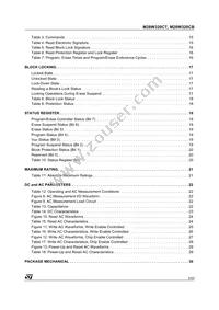 M28W320CT90N6 Datasheet Page 3