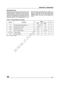 M28W320CT90N6 Datasheet Page 21