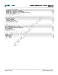 M29DW256G70NF3E Datasheet Page 4