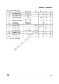 M29W160EB70ZA6 Datasheet Page 21