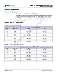 M29W160EB7AZA6F TR Datasheet Page 13