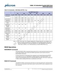 M29W160EB7AZA6F TR Datasheet Page 17