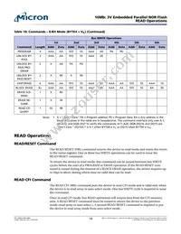 M29W160ET70N3E Datasheet Page 19