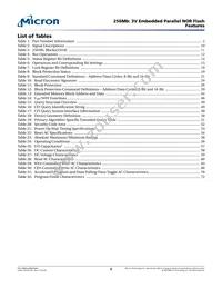 M29W256GL7AZS6F TR Datasheet Page 6