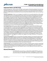 M29W512GH7AN6E Datasheet Page 7