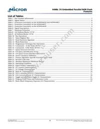 M29W640GB70ZF3F TR Datasheet Page 6