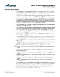 M29W640GB70ZF3F TR Datasheet Page 7