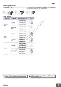 M2CT-90A1-24EY Datasheet Page 2