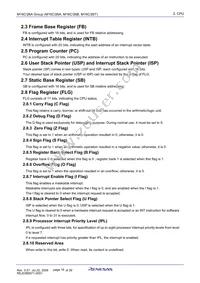 M30263F8BFP#U9A Datasheet Page 20