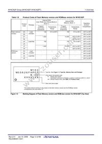 M3062AFCTGP#U Datasheet Page 14