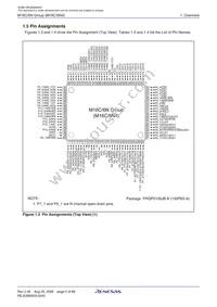 M306N4MGT-180FPUSQ Datasheet Page 7