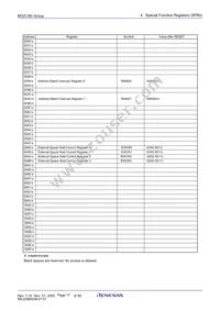 M30800SAFP-BL#U5 Datasheet Page 19