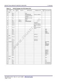 M30876FJBGP Datasheet Page 13