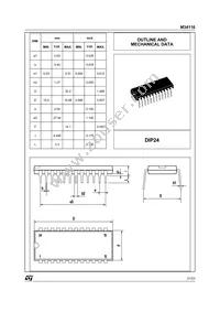 M34116B1 Datasheet Page 21