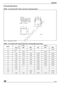 M34C02-WMN6T Datasheet Page 19