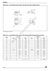 M34C02-WMN6T Datasheet Page 20
