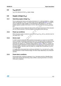 M34D64-WMN6TP Datasheet Page 9