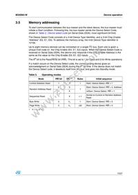 M34D64-WMN6TP Datasheet Page 13