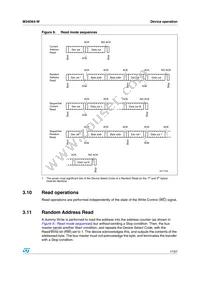 M34D64-WMN6TP Datasheet Page 17