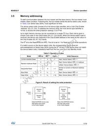 M34E02-FMB1TG Datasheet Page 13