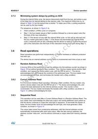 M34E02-FMB1TG Datasheet Page 17