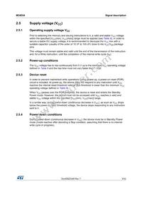 M34E04-FMC9TG Datasheet Page 9